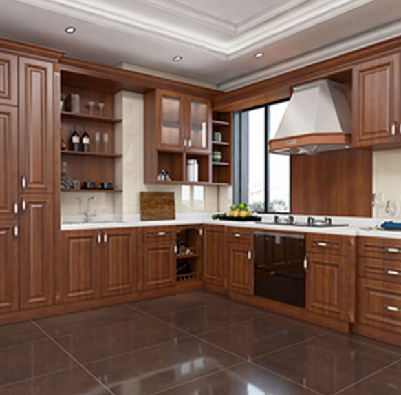 Impregnated paper used in kitchen decoration