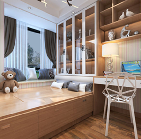 Impregnated paper used in bedroom decoration